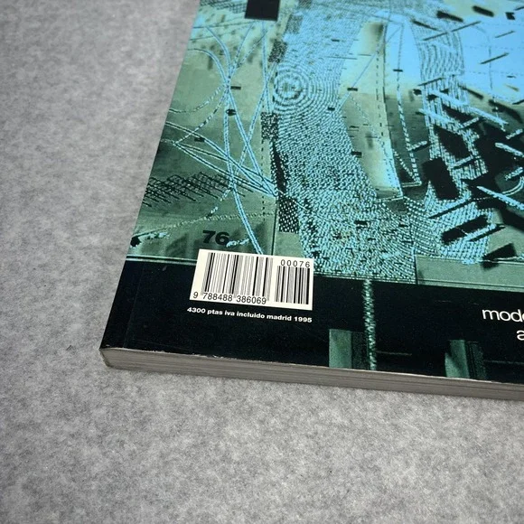Vintage El Croquis 76 Modernism Avant Garde Spanish Architecture‎ Magazine 1995